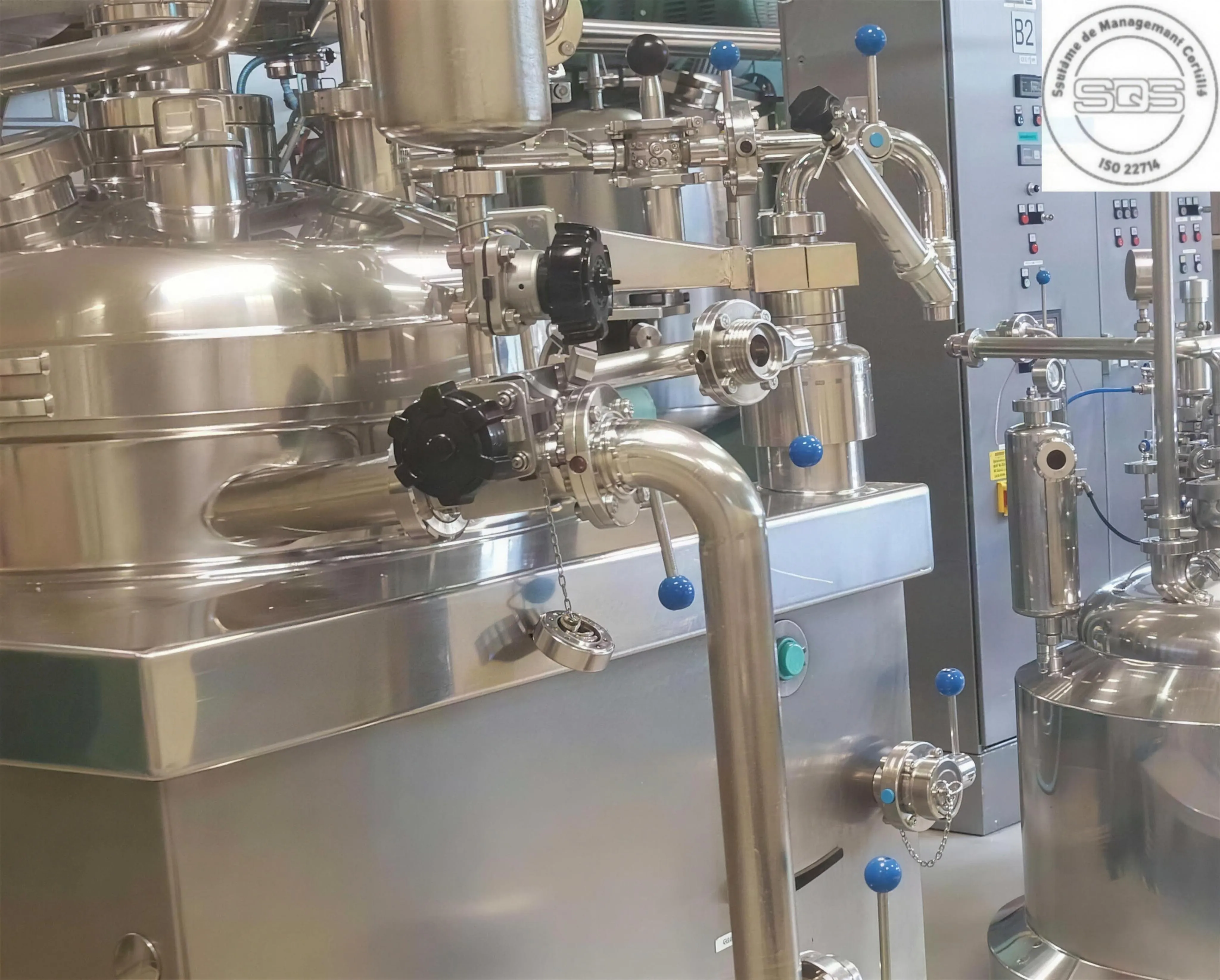 ISO 22716 certified production unit